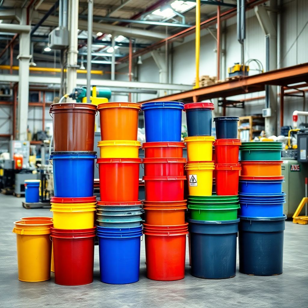 Cubetas Industriales de Plastico